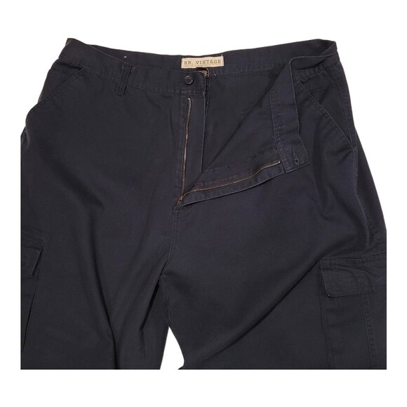 Cargo Shorts RB Vintage Mens Sz 46 BlueRoyal Blue Apparel Utility RBV Dad READ - Picture 6 of 16